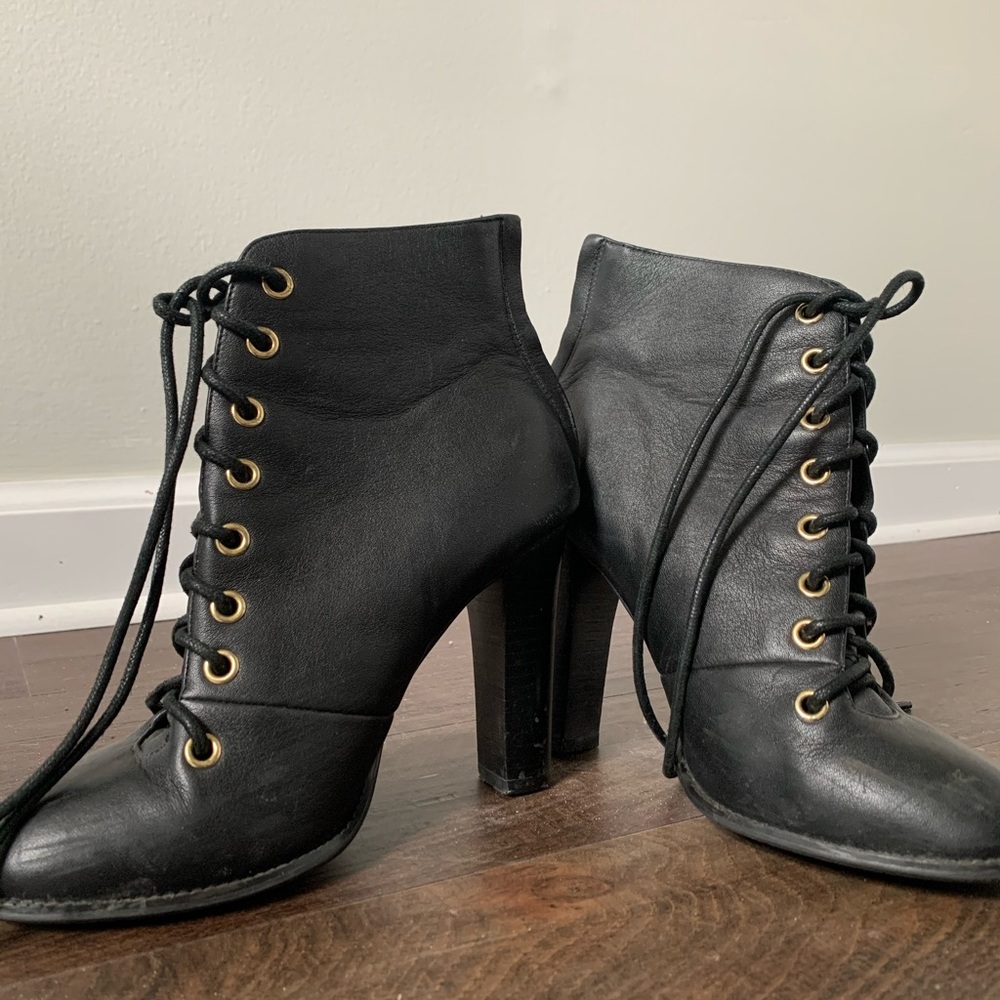 Black boots